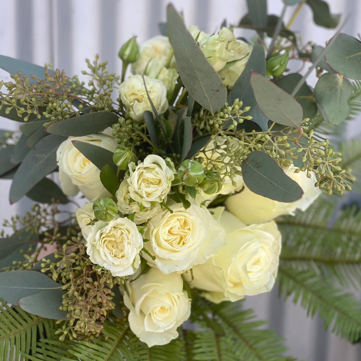 White Rose Bouquet