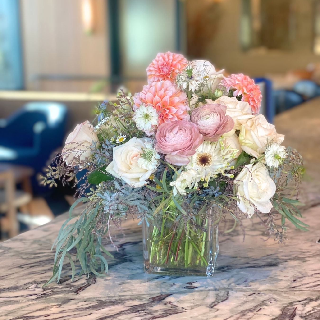 Pastel & Cream Arrangement