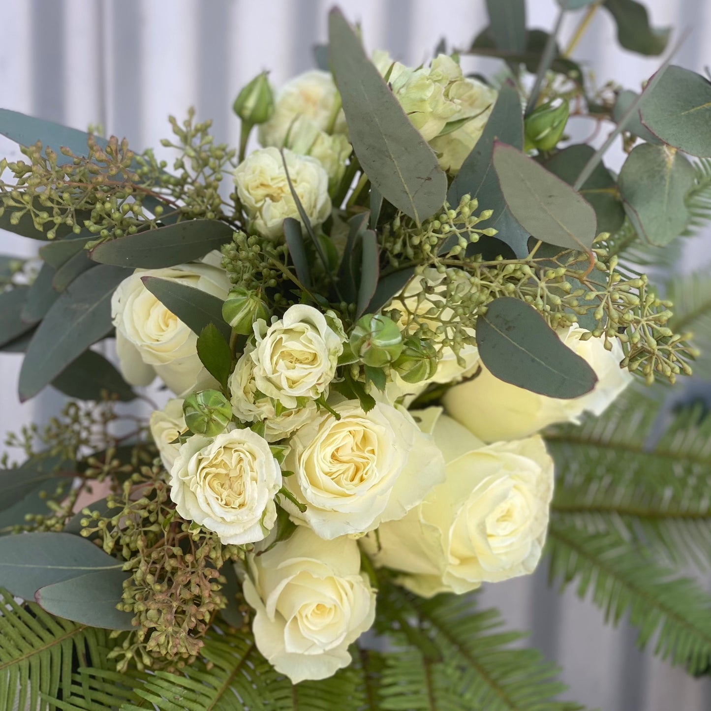 White Rose Bouquet - Pre-Order