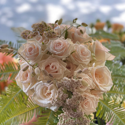 Favorite - Fragrant Cream Rose Bouquet
